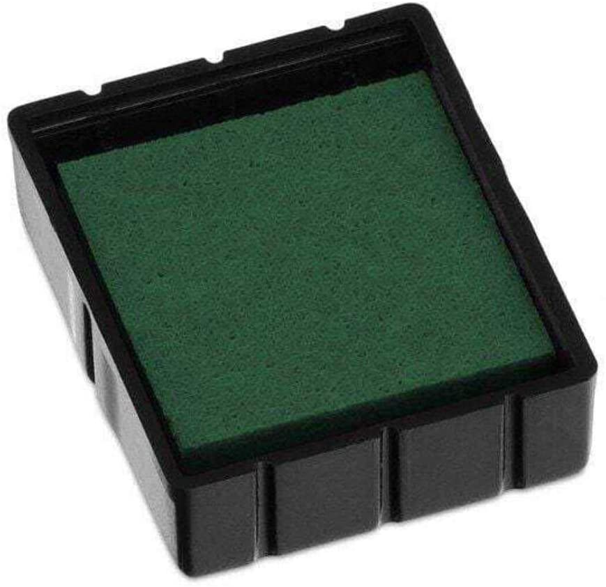 Keep your COLOP Q17 stamp looking like new with this spare green ink pad. Made specifically for the Q17 model, this pad ensures crisp and precise impressions every time. Trust in the quality and longevity of COLOP products for all your stamping needs. E/Q17 replacement ink pad E/Q17 for the following Colop self-inking stamp: Printer Q17