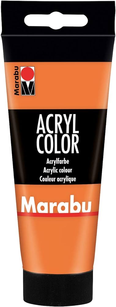 Marabu Acryl Color, 013 Orange, 100 Ml - Al Masam Stationery LLC
