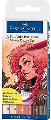 FABER-CASTELL PITT Artist Pen "Kaoiro" Manga - Al Masam Stationery LLC