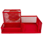 Wiremesh Desk Organizer Orange/Pink/Blue/Green - Al Masam Stationery LLC