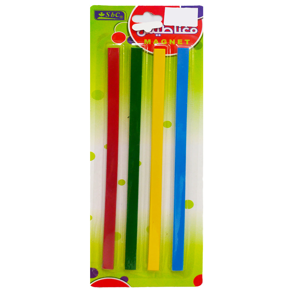 Magnet Bars - Pack Containing 4 pieces - Al Masam Stationery LLC