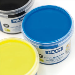 Case 6 pots 100 ml finger paint, basic colours