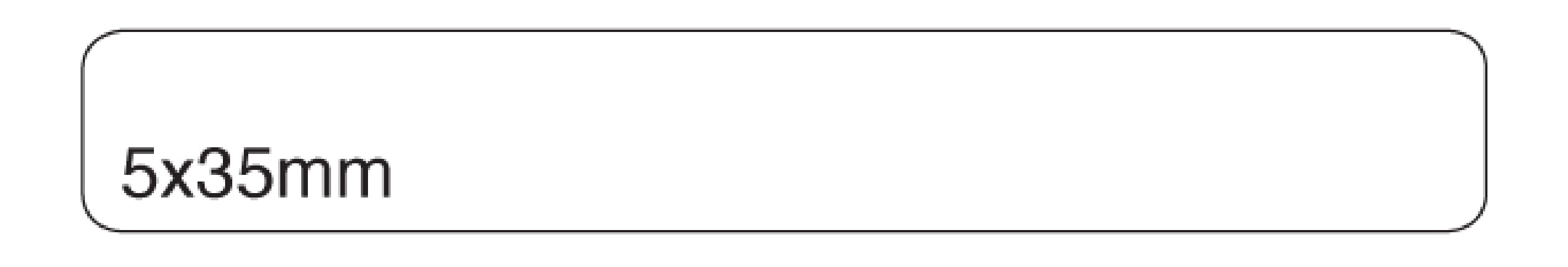 SELF ADHESIVE OFFICE LABEL-5X35mm - Al Masam Stationery LLC