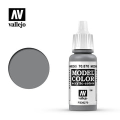 Vallejo 158:Modelcolor 870-17ml. Medium Sea Grey