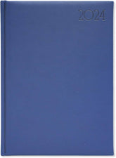 FIS Golden Pocket Diary 2024 (Arabic/English) Blue - Al Masam Stationery LLC