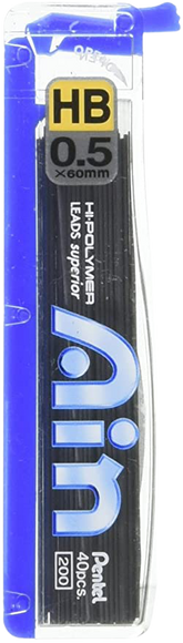 Pentel C255 AIN Lead 0.5mm Hi Polymer - (PE-C255-HB-02) - Al Masam Stationery LLC