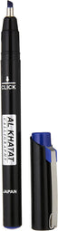 Al Khatat Calligraphy Pen 1.0 mm Blue – Fine Fibre Tip Lettering Pen