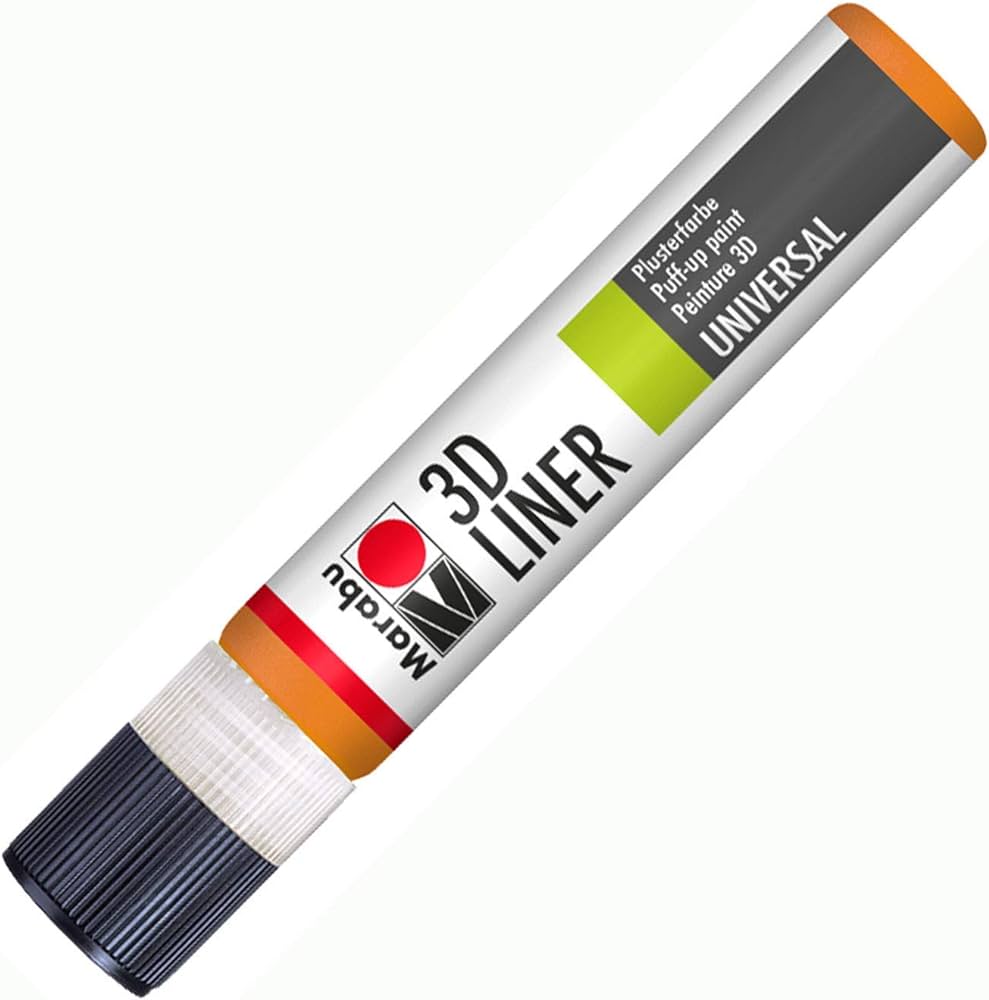 Marabu 3D-Liner, 613 3D-Orange, 25 Ml - Al Masam Stationery LLC
