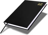 FIS Black 170×240 Hard Cover 2026 AE Diary - FSDI75AEV26BK