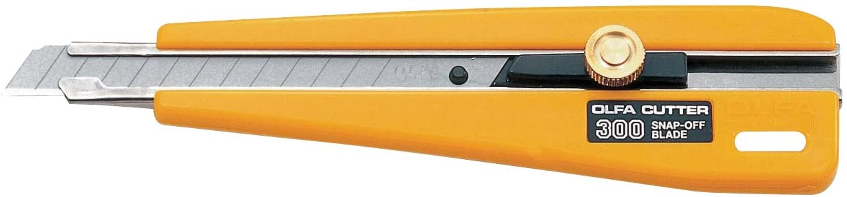 Olfa 300 9mm wheel-lock Utility Knife - Al Masam Stationery LLC