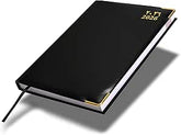 FIS Black 170×240 Golden Corner 2026 AE Diary - FSDI75AEVG26BK