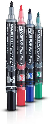 Pentel MWL5SBF Maxiflo W.B Marker Flex-Feel - (4 Pcs) - Al Masam Stationery LLC