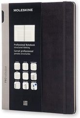 Moleskine Professional Extra Large Hard Notebook Black - Al Masam Stationery LLC