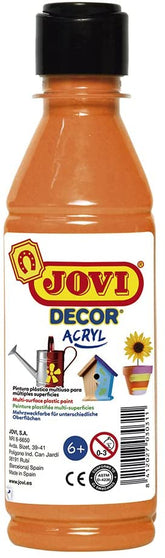 JOVI DECOR BOTTLE OF 250 CC. ORANGE - Al Masam Stationery LLC