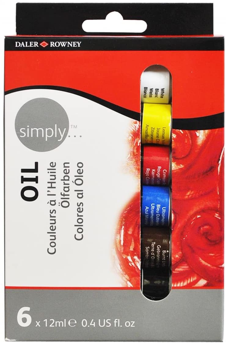 Daler Rowney Simply Oil Paint 6x12 - Al Masam Stationery LLC
