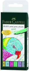 FABER-CASTELL PITT artist pen B Pastel colours