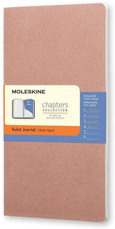 Moleskine Chapters Slim Medium, Ruled, Old Rose, Soft Cover Journal - Al Masam Stationery LLC
