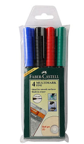 Overhead Marker Soluble Fine Fabercastell Multi Color Pack - Al Masam Stationery LLC