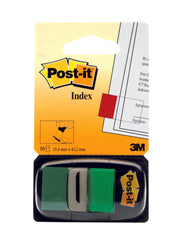 Post-it Flags Green Color 680-3. 1 x 1.7 in (25.4 mm x 43.2 mm)