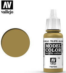 Vallejo 173:Modelcolor 878-17ml. Old Gold