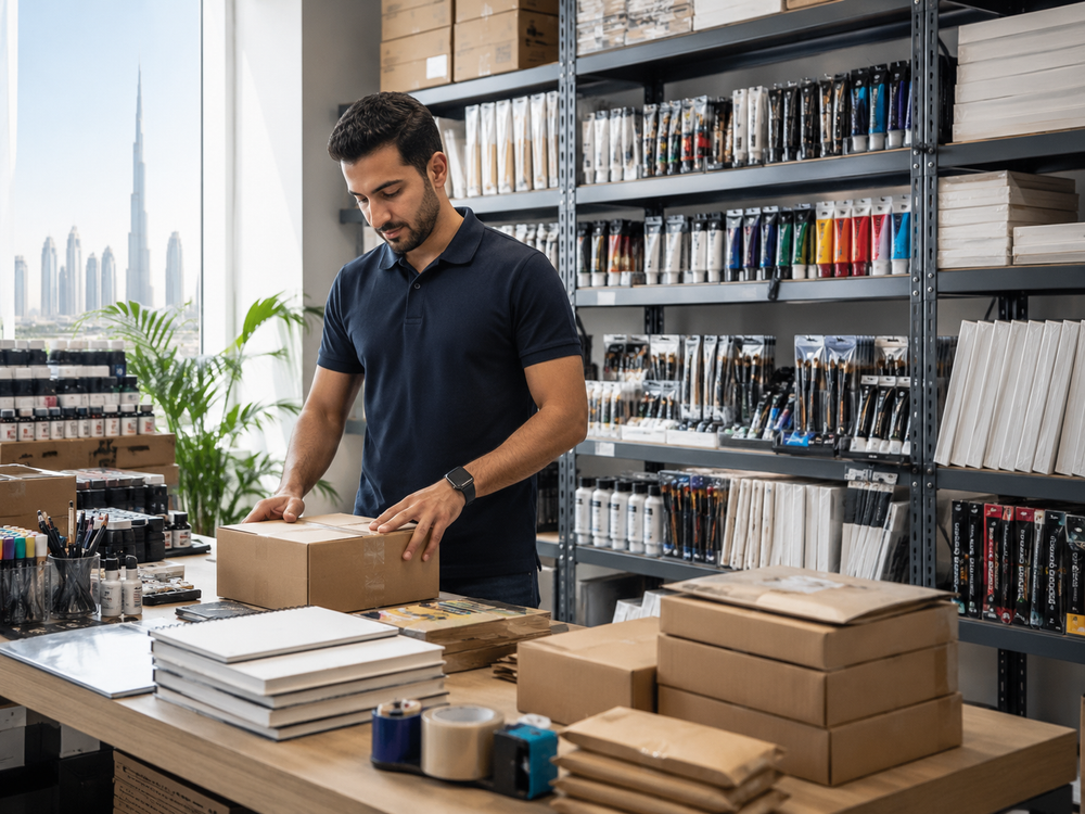 Art Supplies in Dubai with Support Across the UAE
