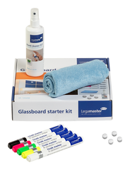 LEGAMASTER BOARD ACCESSORY GLASSBOARD STARTER KIT  All essential glassboard tools at hand in your office or classroom Perfect addition to all Legamaster glassboards Ensures a great writing and quick cleaning experience Easy to take with you to any location