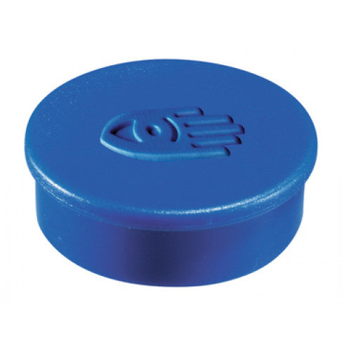 Boost your productivity with LEGAMASTER SUPERMAGNETS. These 35mm blue magnets provide a strong and secure hold for your important notes, documents, and photos. Perfect for home, office, or educational use. Stay organized and efficient with LEGAMASTER.
