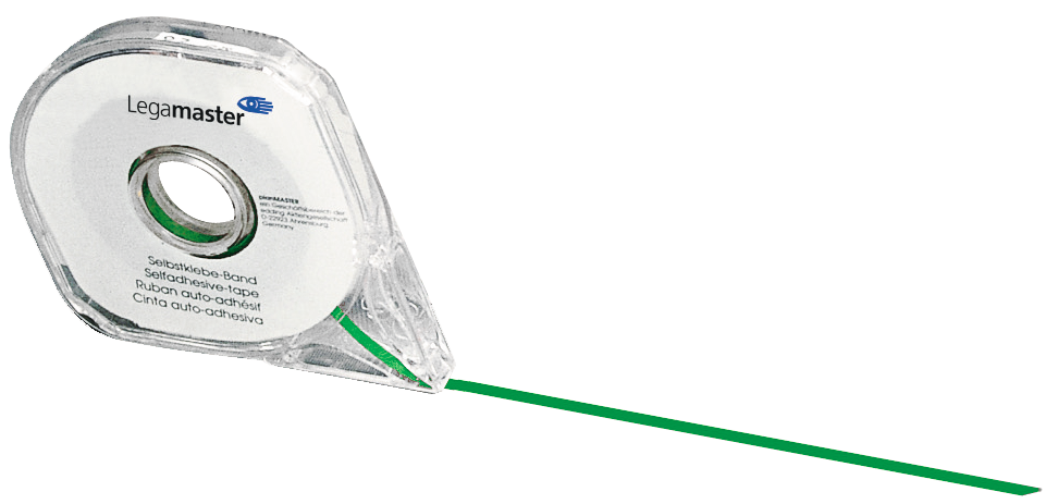 LEGAMASTER DIVIDER TAPE FOR PLANBOARDS 2.5MM X 16M GREEN - Al Masam Stationery LLC