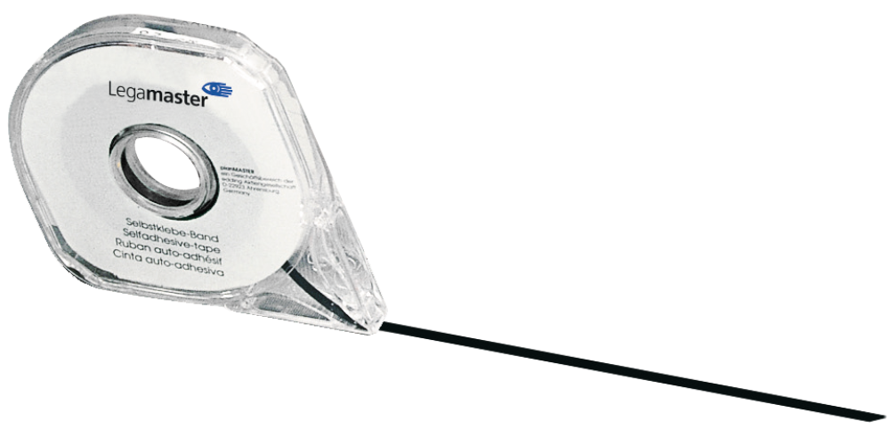 LEGAMASTER DIVIDER TAPE FOR PLANBOARDS 3MM X 8M BLACK - Al Masam Stationery LLC