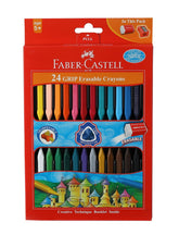 FABER-CASTELL Grip Erasable Crayons 90mm - Al Masam Stationery LLC