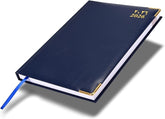 FIS Blue 170×240 Golden Corner 2026 AE Diary - FSDI75AEVG26BL