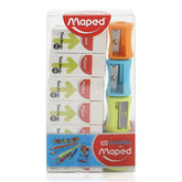 Maped BT-Eraser Technic 300 + Vivo Sharpner - Al Masam Stationery LLC