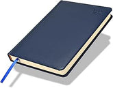 FIS Blue A5 PU 2026 Daily Diary - FSDI19AE26BL