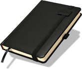 FIS Black A5 PU Band 2026 Daily Diary - FSDI84E26BK