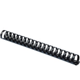 Efficiently bind your documents with our Comb Binding Spiral. Made from high-quality plastic, this spiral has a 20mm diameter, ensuring a secure and professional look. Increase organization and longevity of your papers with ease. Perfect for offices, schools, and home use.  Comb binding spirals used for binding books & presentations with the help of a comb binding machine. Usable for A4, A5 & A3 size binding purposes.