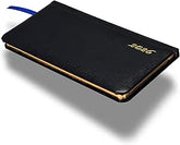 FIS Blue Slim Leather Gold 2026 Weekly Diary - FSDI52EGB26BL