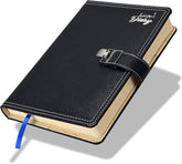 FIS Blue A5 Leather Lock 2026 AE Diary - FSDI86AE26D02