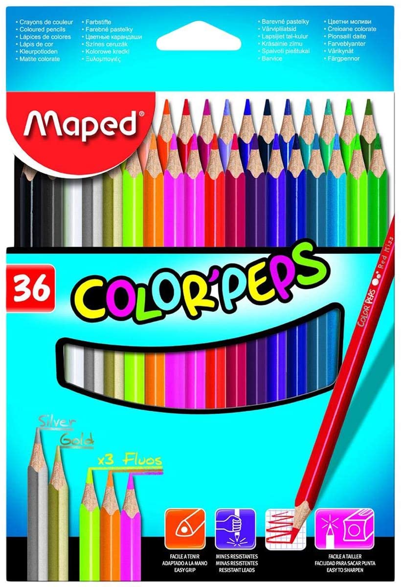 Maped Color Peps Pencils - (36 Pcs) - Al Masam Stationery LLC