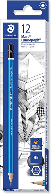 Staedtler Mars Lumograph Pencil 100B-HB - Al Masam Stationery LLC