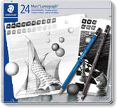 Staedtler Mars Lumograph Pencil Set of 24pc 100-G24 - Al Masam Stationery LLC