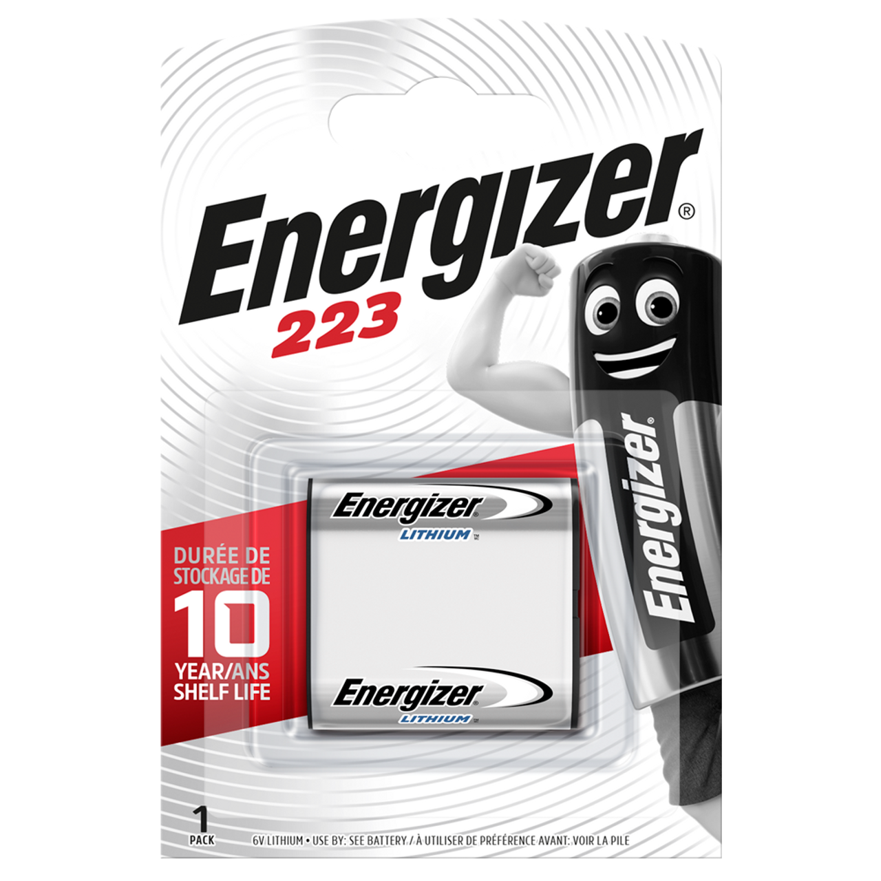 Energizer Battery Lithium 223 - 6V CR - P2