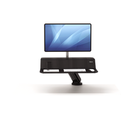 Fellowes LOTUS RT SIT-STAND WORKSTATION - BLACK / GREY