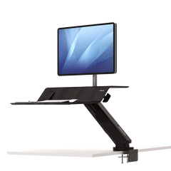 Fellowes LOTUS RT SIT-STAND WORKSTATION - BLACK / GREY