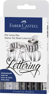 FABER-CASTELL India ink Pitt  Artist Pen Lettering - Al Masam Stationery LLC