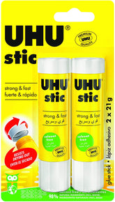 UHU Stic 2 x 21g - Al Masam Stationery LLC