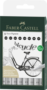 FABER-CASTELL FTP Ecco Pigment 0.05/1/2/3/4/5/6/7 - Al Masam Stationery LLC