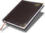 FIS Chocolate A5 Gold-Corner Vinyl 2026 Diary - FSDI22AE26CH