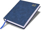 FIS Blue A4 Hard Cover Arabic-English Daily 2026 Diary - FSDI41AE26BL