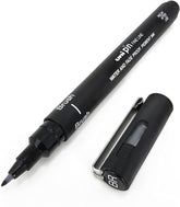 Uni Pin 200 Fine Line Brush - Black - Al Masam Stationery LLC