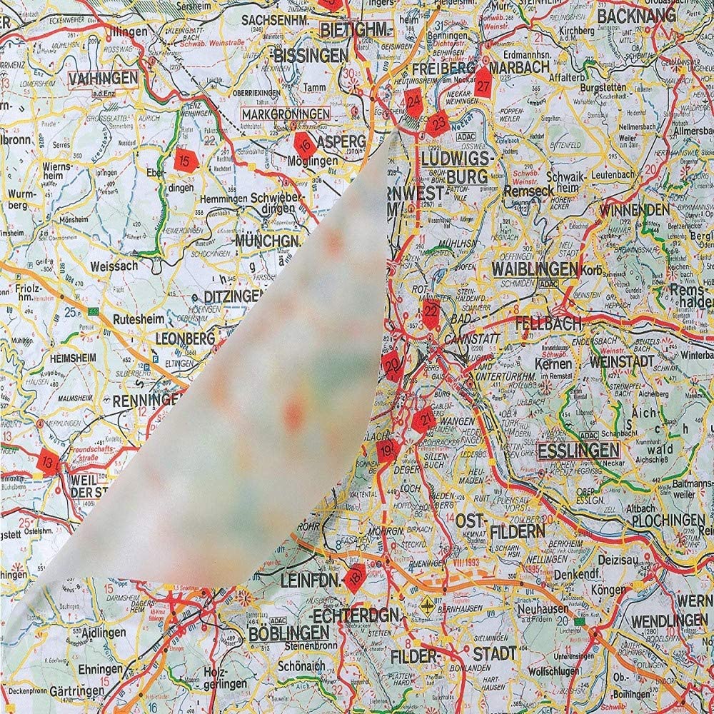 DC Fix 346-0023 Adhesive Foil Glossy Clear 45cmx2m - Al Masam Stationery LLC